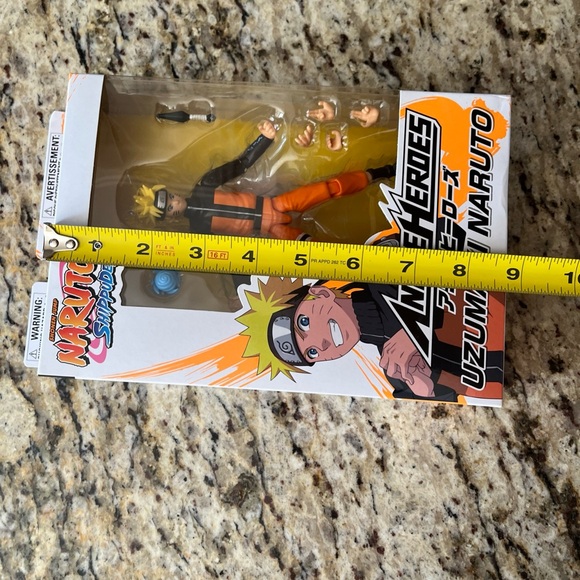Anime Heroes Naruto Shippuden Uzumaki Naruto 6.5" scale figure play or display - Picture 6 of 8